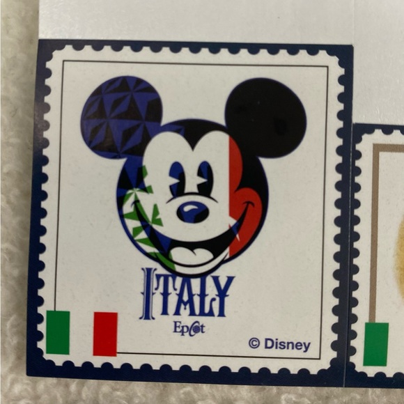 Disney’s World Showcase EPCOT Mickey Button Pin-On - Picture 8 of 9